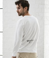 1PIU1UGUALE3 RELAX/ウノ ピゥ ウノ ウグァーレ トレ リラックス 1PIU1UGUALE3 RELAX ラインストーンロゴロングTシャツ/507850541