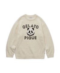 GELATO PIQUE HOMME/【HOMME】パウダーパンダジャガードプルオーバー/507850642