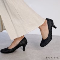 ALETTA/アレッタ ALETTA パンプス ラウンドトゥ 6.5cmヒール走れる 痛くない 幅広 究極のプレーン シンプル 脱げない 甲高 外反拇趾気味 累計67万足販売/501556895