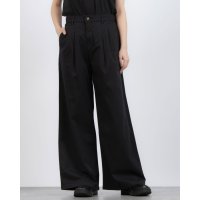 LEVI’S OUTLET/PLEATED WIDELEG トラウザー ブラック CAVIAR/507782550