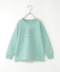 ikka kids/【メディア紹介商品】チュール重ねロゴプリントプルオーバー（120〜160cm）/507797365
