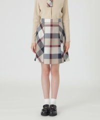 BLUE LABEL CRESTBRIDGE/クレストブリッジチェックライトクロッシングツイルスカート/507803132