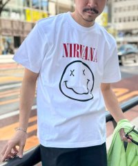 NOLLEY’S goodman/【GOOD ROCK SPEED】別注 NIRVANA / ニルヴァーナ プリントTシャツ 25SS/507834057