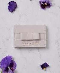 Maison de FLEUR/メゾン ド フルール Maison de FLEUR オペラリボンカードケース/507851469