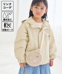 ROPE' PICNIC　KIDS/【KIDS】撥水加工・花粉ガード/グログランショートマウンテンパーカー/507851587