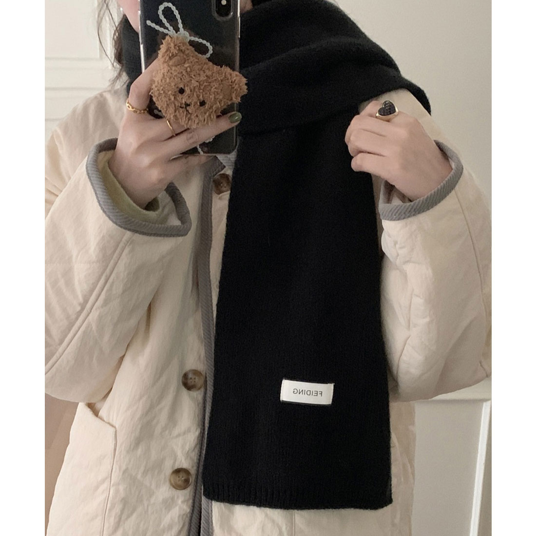 Dior　淡い　ペールカラー　ベージュ　女神　リボン　ロゴ　ストール　大判 DIOR | Scarves & Shawls - womens-fashion - Fashion & Accessories