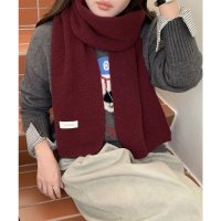 miniministore/ミニミニストア miniministore ニットマフラー韓国風 無地ニットストール/507852291