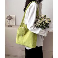 miniministore/ミニミニストア miniministore ポーチ付きコーデュロイトートバッグ大容量/507852297