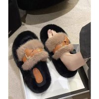 miniministore/ミニミニストア miniministore レディース ファーサンダル 厚底サンダル/507852308