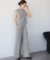 ELFRANK/エルフランク ELFRANK バックリボンブラウス・センタープレスタックワイドパンツ セットアップ【洗える】/507852457