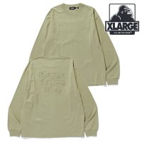 XLARGE/エクストララージ XLARGE EMBOSSED OLD ENGLISH L/S TEE OLIVE [101251011002]/507852495