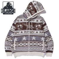 XLARGE/エクストララージ XLARGE KEITH KNIT HOODIE OFF－WHITE [101251015001]/507852500