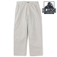 XLARGE/エクストララージ XLARGE EMBOSSED OLD ENGLISH PAINTER PANTS GREY [101251031002]/507852504