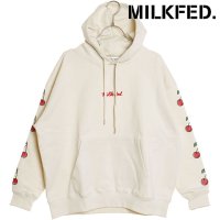 MILK FED/ミルクフェド MILKFED. SIDE CHERRIES SWEAT HOODIE OFF－WHITE [103251012001]/507852507