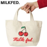 MILK FED/ミルクフェド MILKFED. CHERRY MINI TOTE OFF－WHITE [103251053001]/507852510