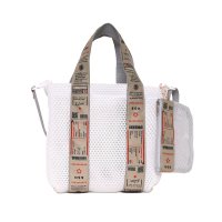 COOCO/クーコ COOCO ロゴテープメッシュ2WAYトートバッグ／A4対応/507852543