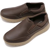 ROCKPORT/ロックポート ROCKPORT PW 6000 SLIP ON BROWN－LEA [CJ1213 ]/507852567