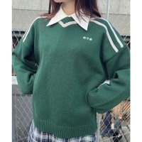 F.i.n.t/フィント F i.n.t 【洗える】刺繍入りゲームシャツニット/507852701