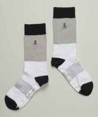 LANVIN SPORT/カラーブロックレギュラー丈ソックス【返品不可商品】/507852715