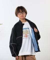SHOO・LA・RUE(Kids) /【100－150cm/洗える/男女兼用】スタンドカラー パイピングブルゾン/507852737