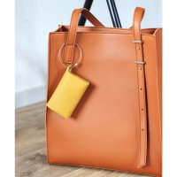 florge/フロージュ florge 【牛革】バッグに掛けられる携帯用ポケットティッシュレザーケース（取付リング付き）/507852789