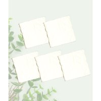 florge/フロージュ florge 【5枚組】便利グッズ超吸水 ふっくら肌触りスカラップハンカチタオルダスター/507852795