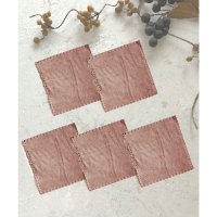 florge/フロージュ florge 【5枚組】便利グッズ超吸水 ふっくら肌触りスカラップハンカチタオルダスター/507852795