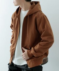 ITEMS URBAN RESEARCH/ジップアップ コットンフードジャケット/507853100