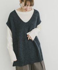 ITEMS URBAN RESEARCH/アンゴラタッチユルVニットベスト/507853110