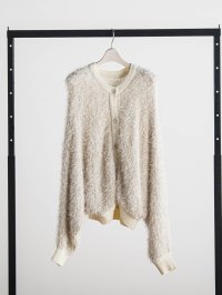 Droite Lautreamont/ドロワット ロートレアモン Droite lautreamont 【WEB限定】2WAYドルマンフリンジカーデ≪手洗い可能≫/507853239