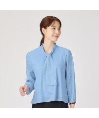 TOKYO SHIRTS/トーキョーシャツ TOKYO SHIRTS プリントボウタイブラウス 長袖 レディース/507853262
