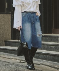 JOURNAL STANDARD/【OneTeaSpoon/ワンティースプーン】LOW WAIST WIDE LEG DENIM 26720/507853376