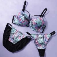 palissee/パリーゼ Palissee 【EFカップ】【3点セット】ビビッドフラワーマカロニコード ブラ＆ショーツ＋Tバック 【返品不可商品】/507853643