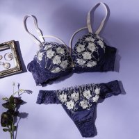 palissee/パリーゼ Palissee 【脇高】バイカラーマカロニコードブラ＆バックレースTバック 【返品不可商品】/507853647