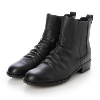 Bijinrinka/ビジンリンカ Bijinrinka シンプルレザーショートブーツ/507853724