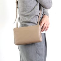 COOCO/クーコ COOCO シュリンクレザー2連ショルダーバッグ/507853770