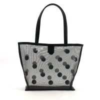 COOCO/クーコ COOCO SMILEY ドットスパンコール刺繍トートバッグ/507853778