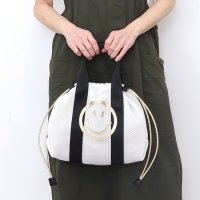 COOCO/クーコ COOCO SMILEY メッシュ巾着トートバッグ/507853780