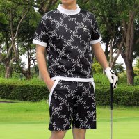 TopIsm/トップイズム TopIsm ゴルフウェア セットアップ 上下 メンズ モックネックシャツ GIORNO SEVEN ジョルノセブン ハイネック ゴルフ チェック/505260403