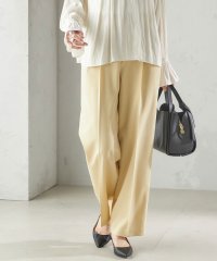 SHIPS WOMEN/〈手洗い可能〉ツイル ストレート パンツ（セットアップ対応）/506177469
