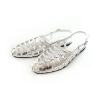 AmiAmi/[アミアミ] サンダル メッシュサンダル フラット レディース 靴 白 黒 旅行 履きやすい SY017/507033537