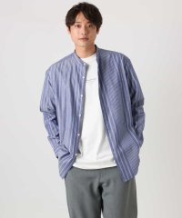 a.v.v (MEN)/【春の新作】ツイルワイドシルエットバンドカラーシャツ/507640389