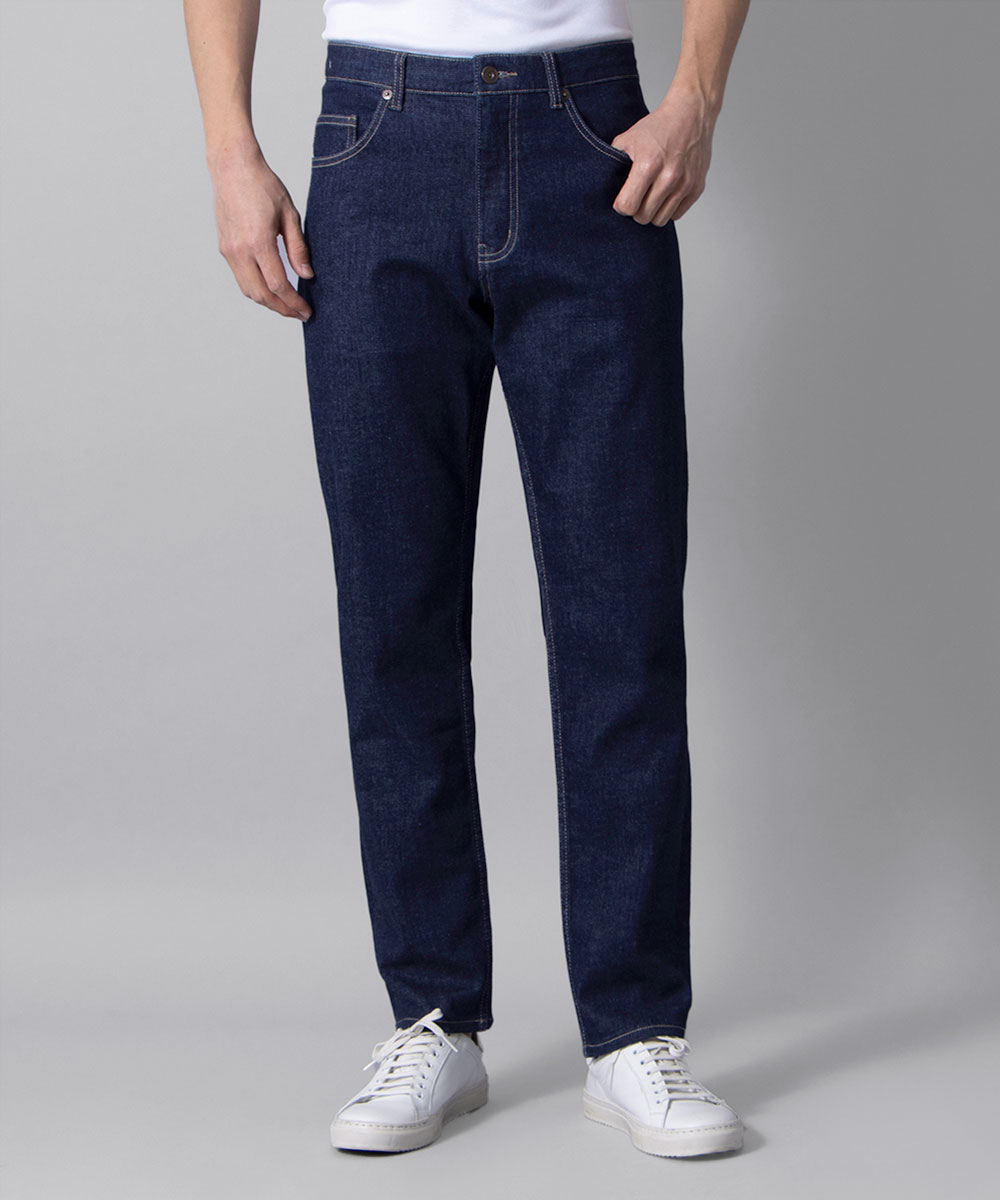 ストレッチインディゴデニムパンツ(507775790) | ダーバン(D ストレッチインディゴデニムパンツ(507775790) | ダーバン(D