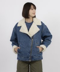 LEVI’S OUTLET/シェルパ フライトジャケット ミディアムインディゴ IN THE AIR/507782583