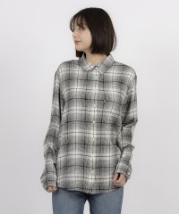 LEVI’S OUTLET/HARRIET フランネルシャツ ブラック EGRET/507782585