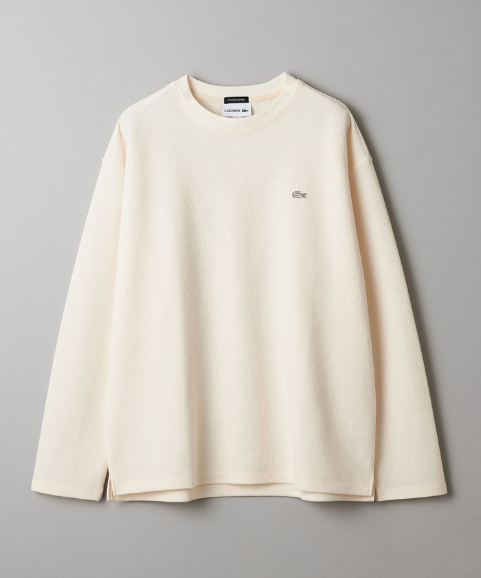 LACOSTE ガーメント ダイイング 長袖 シャツ ワンピース LACOSTE ガーメント ダイイング 長袖 シャツ ワンピース