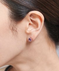 BEAUTY&YOUTH UNITED ARROWS/ガラス フラワーモチーフ ピアス/507842817