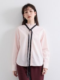 VICKY/ビッキー VICKY フリル衿ボウタイブラウス≪手洗い可能≫/507855116
