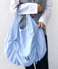 SHIPS WOMEN/【WEB限定】ストライプ ドロスト バッグ/507855901