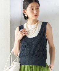 SHIPS WOMEN/〈手洗い可能〉ペーパー ポリエステル ノースリーブ プルオーバー/507855906